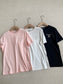 賽C家-26早春新品短袖刺繡T