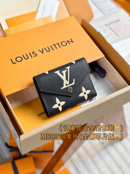 路L家-M80968 Victorine錢包-黑色