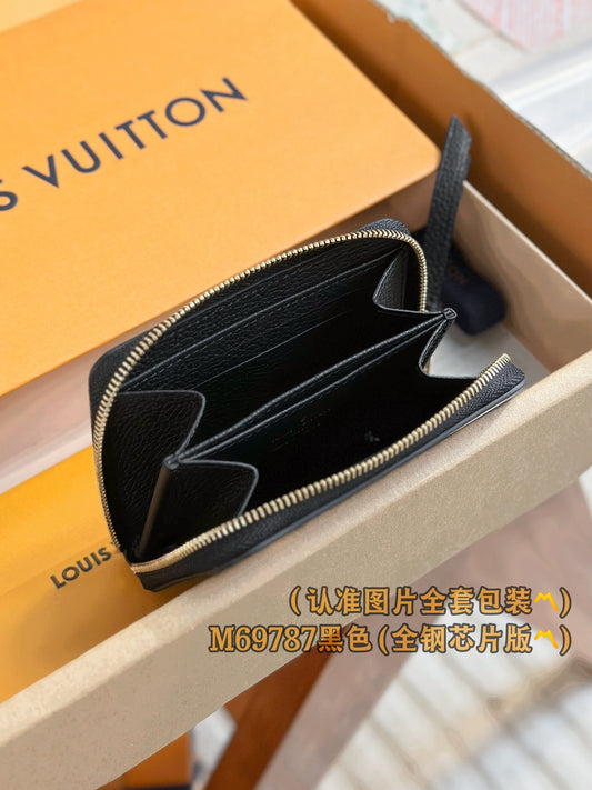 路L家-M69787 Zippy拉鍊零錢包-黑色