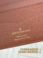 路L家-N00185 Monogram牛仔帆布 短夾包-彩格