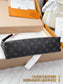 路L家-M82543 Pochette Voyage Souple-黑色老花款