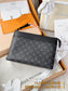 路L家-M82543 Pochette Voyage Souple-黑色老花款