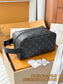 路L家-M83113 LOCKER DOPP KIT盥洗包-黑色老花