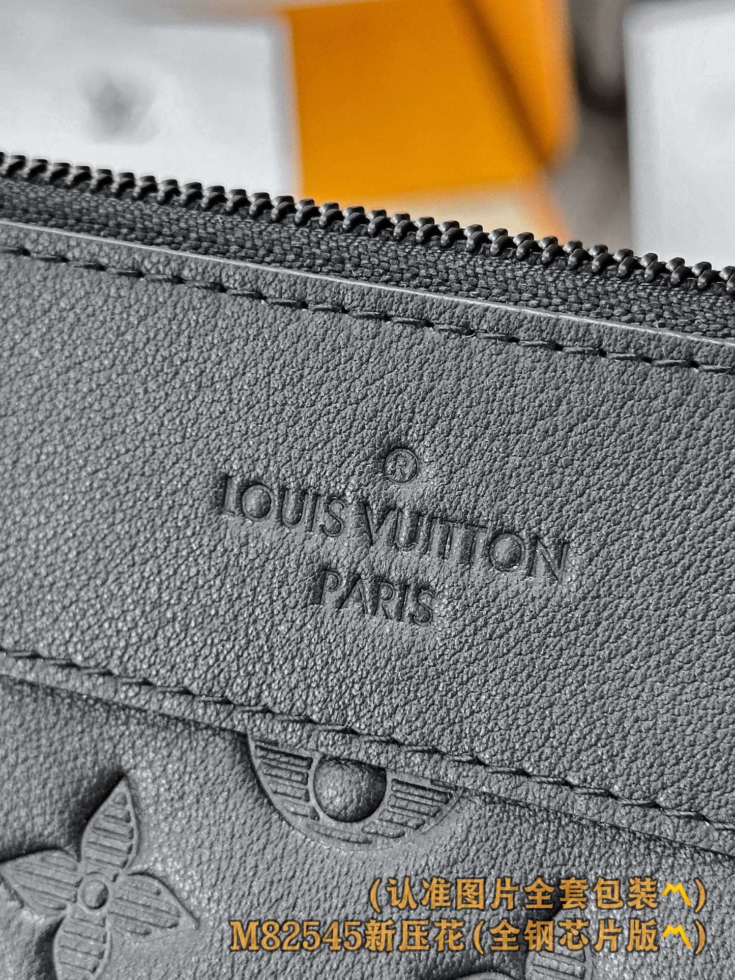 路L家-M8254 Pochette Voyage Souple-新壓紋 黑色