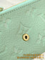 路L家- M14086 ROSALIE零錢包-冰綠
