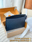 路L家-M61692 Pochette To-Go中型手袋-深藍色