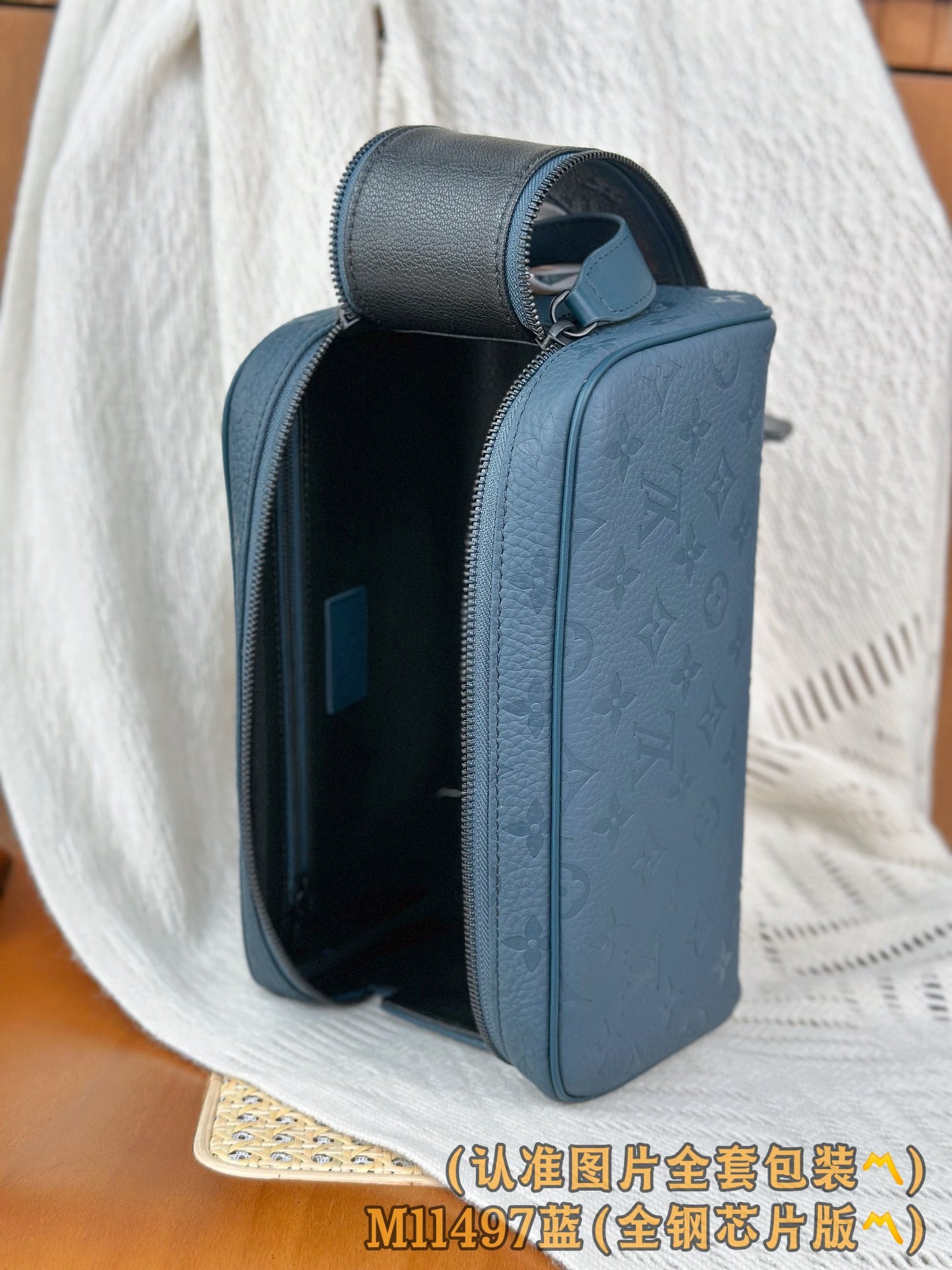 路L家-M11497 DOPP KIT 盥洗袋-藍色