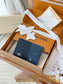 路L家-M27020 口袋錢夾-海軍藍