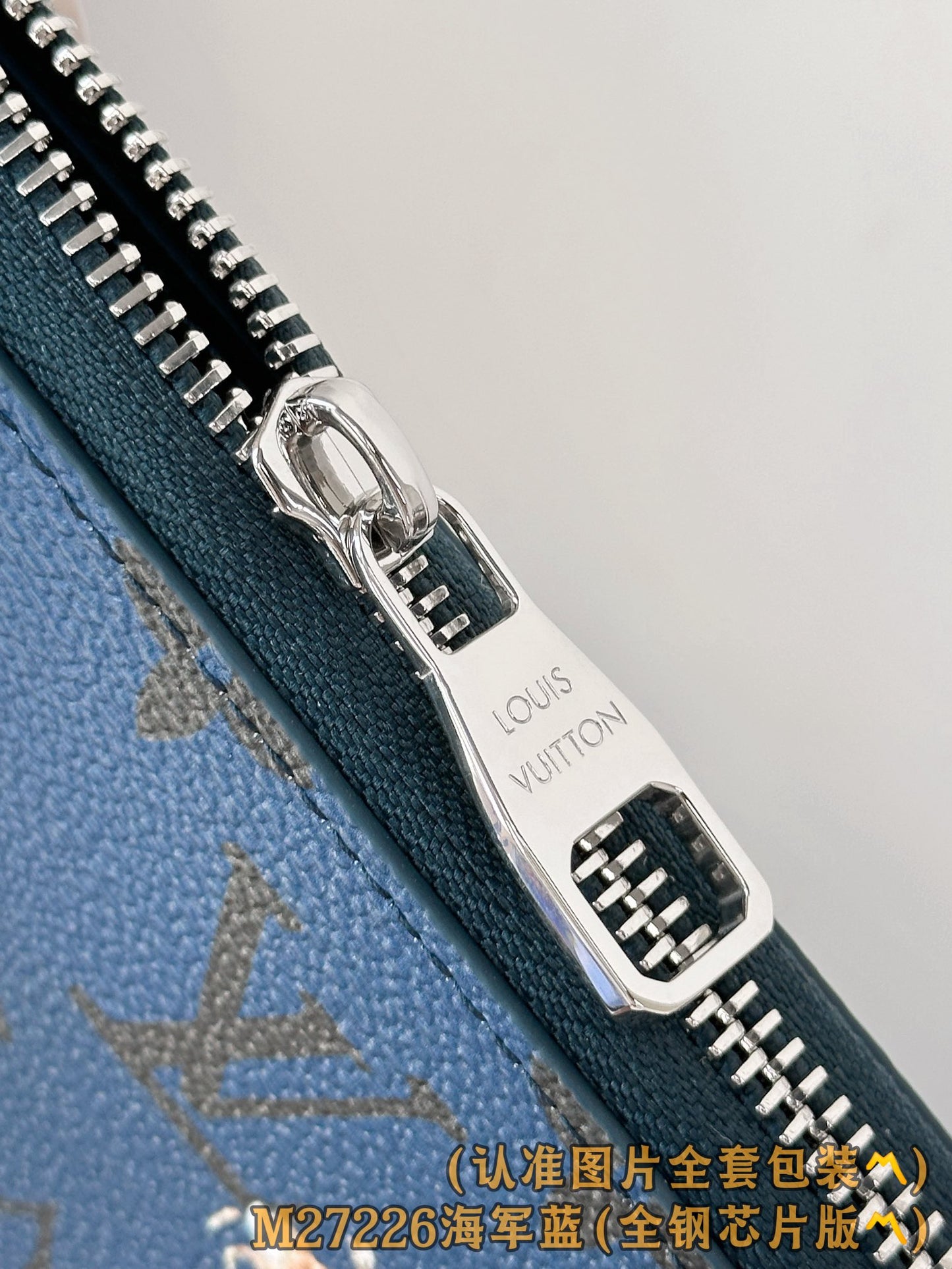 路L家-M27226 ZIPPY HORIZONTAL 錢夾-海軍藍