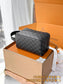 路L家-M83112 LOCKER DOPP KIT盥洗包-黑格款
