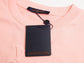 路L家-前胸暗紋字母t卹 粉色