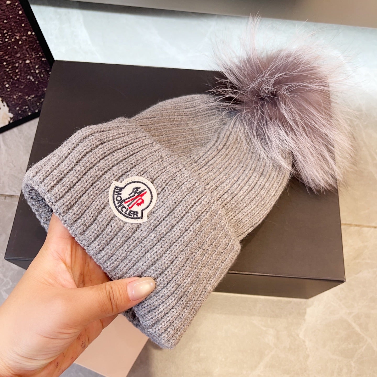 Moncler-新款毛線帽