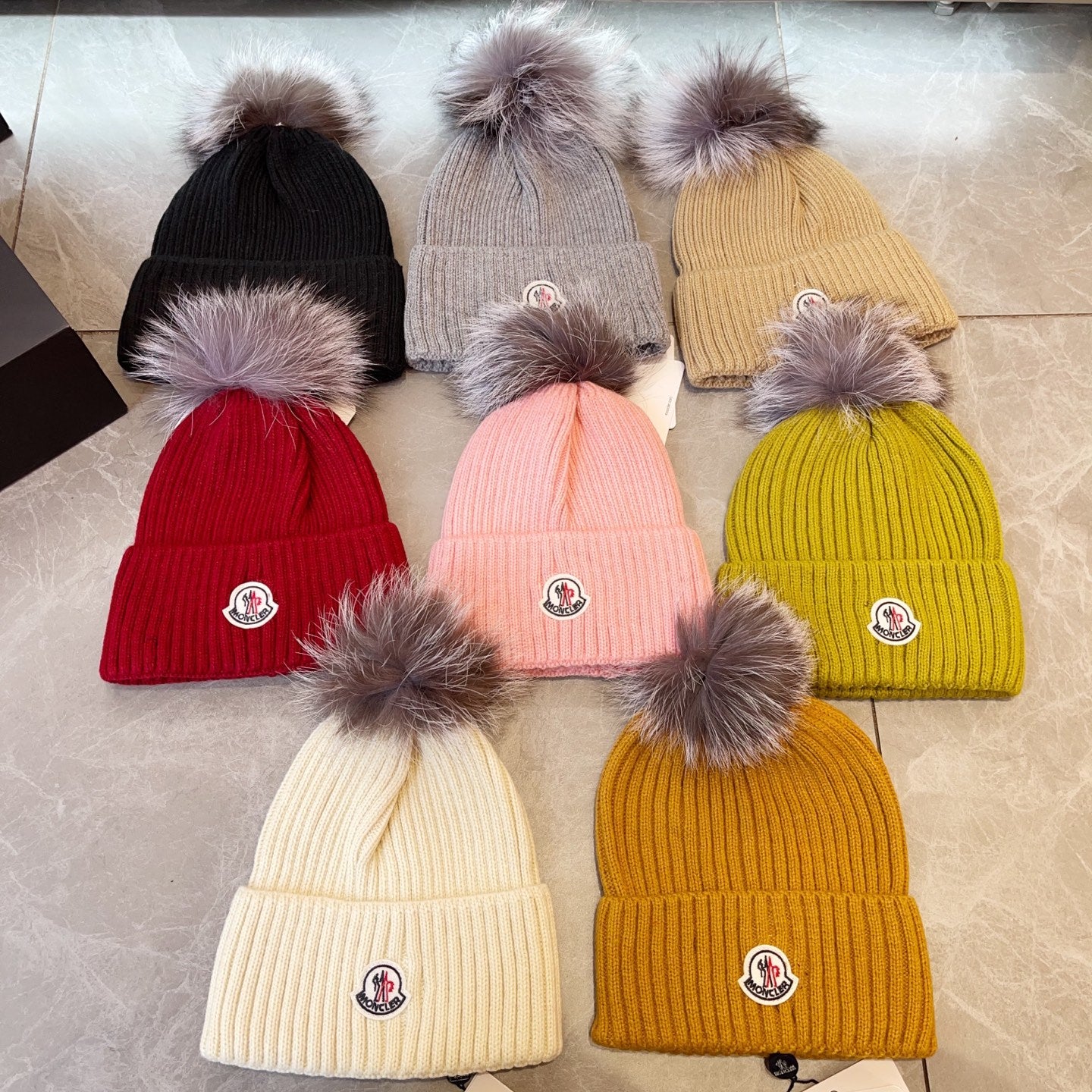 Moncler-新款毛線帽