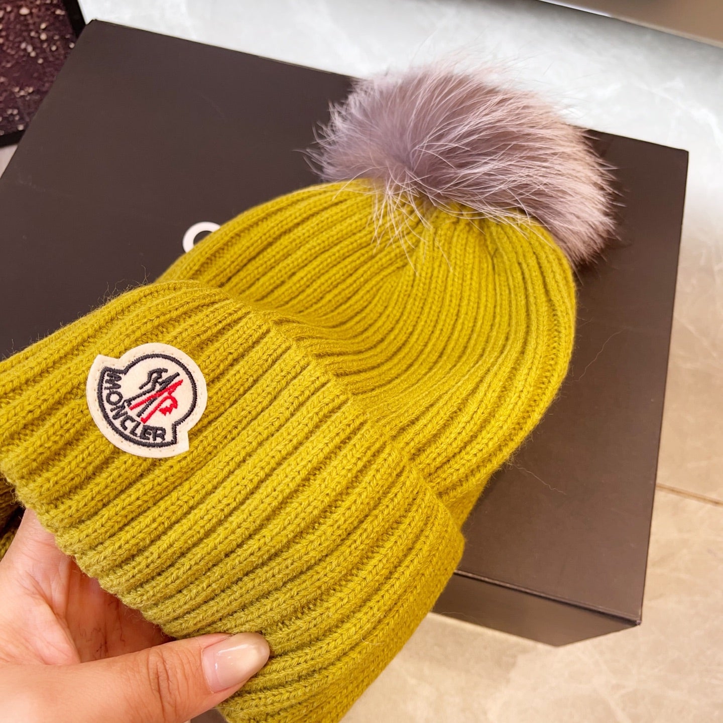Moncler-新款毛線帽