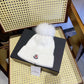 Moncler-狐狸毛球 針織兔羊毛毛線帽