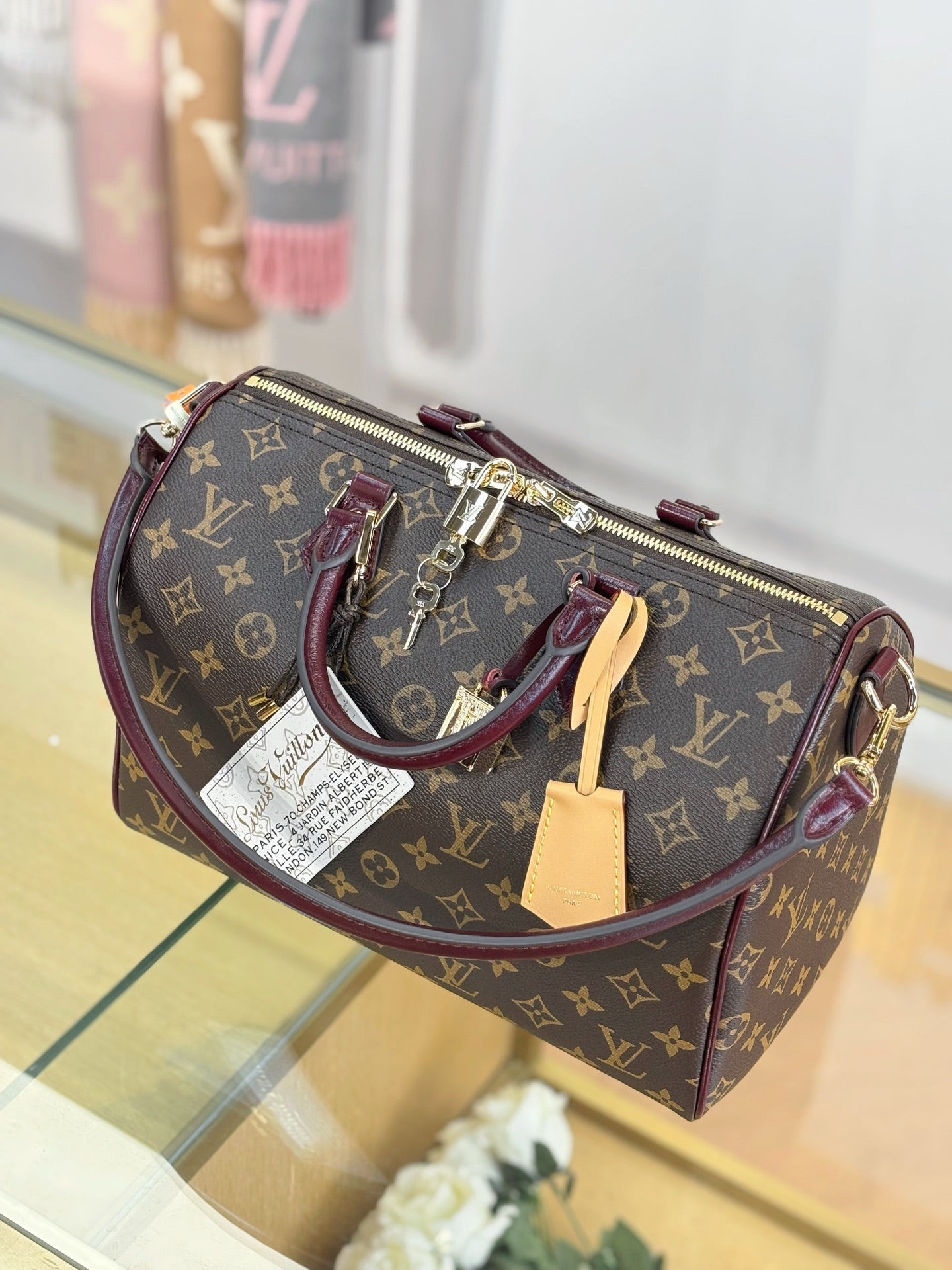 路L家-M28379 SPEEDY 30 SOFT CELEBRATION 手袋