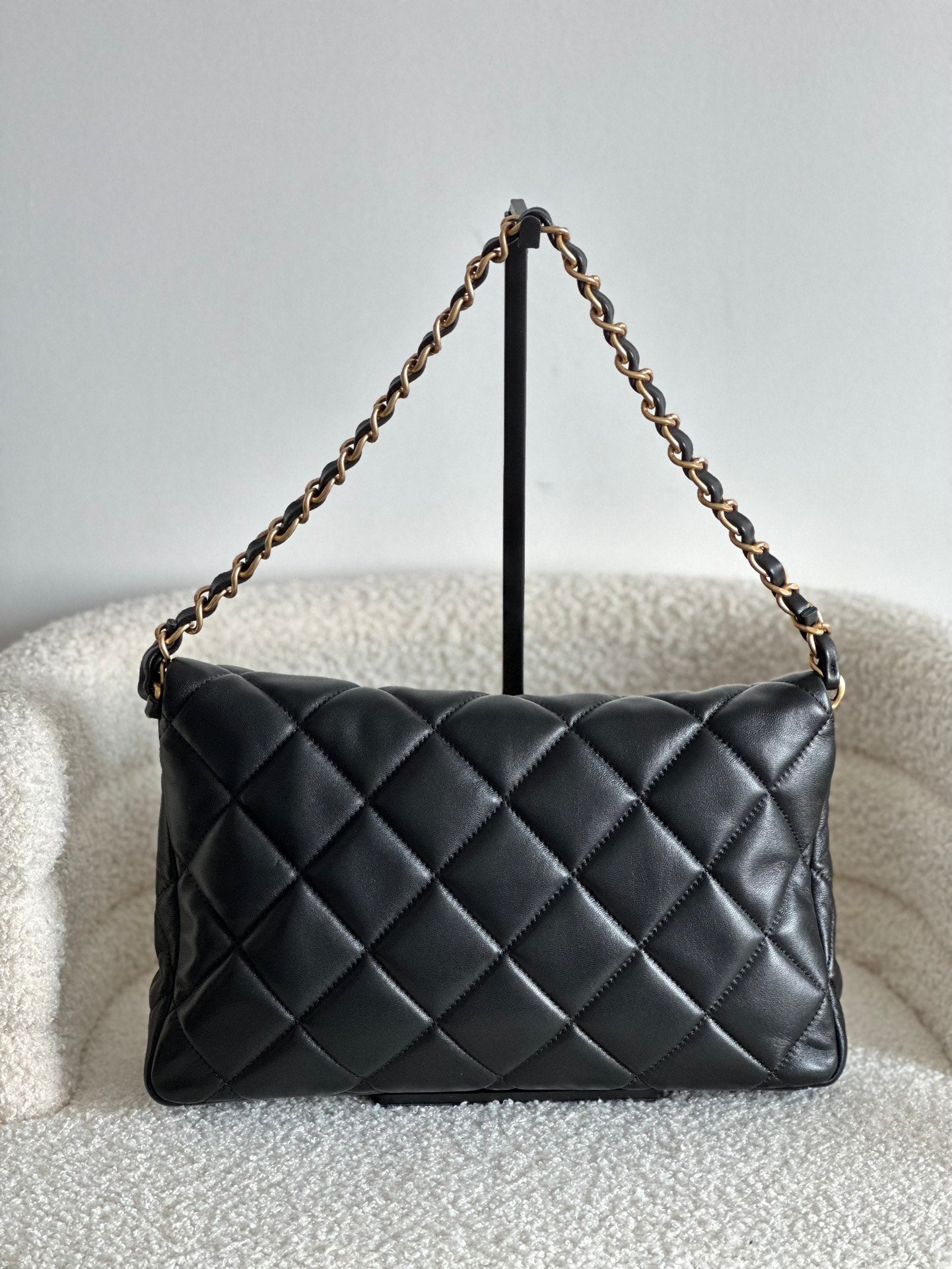 小香家-24p Large hobo bag 黑色小號