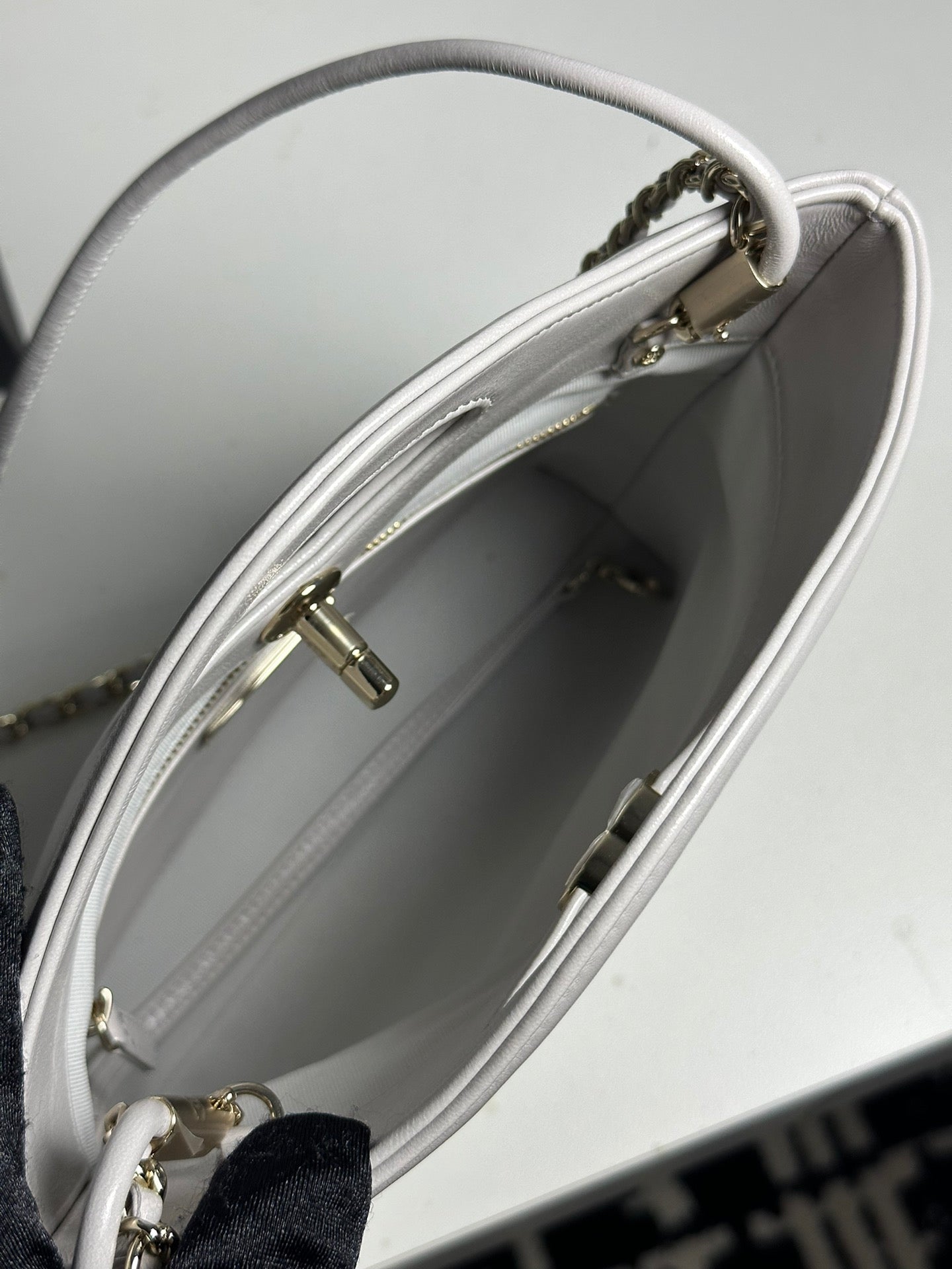 小香家-油臘羊皮mini 31bag 冰川灰
