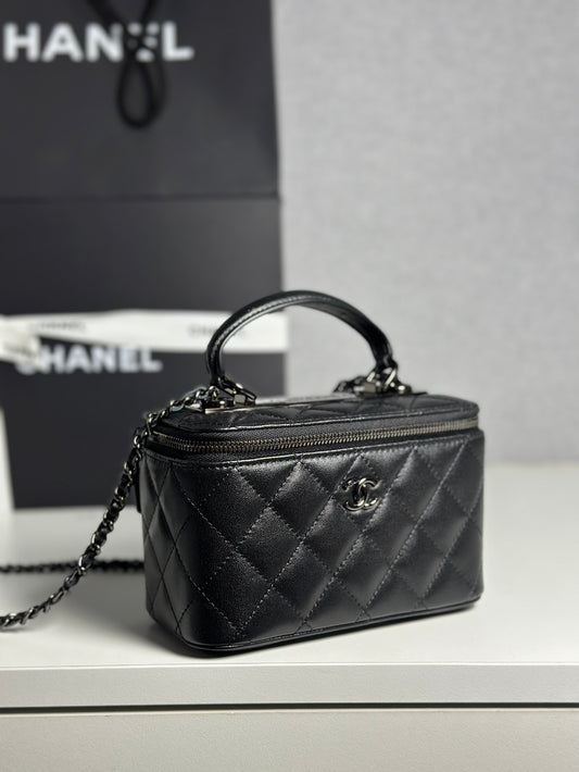 小香家- 25S Trendy cc手把盒子包 黑武士