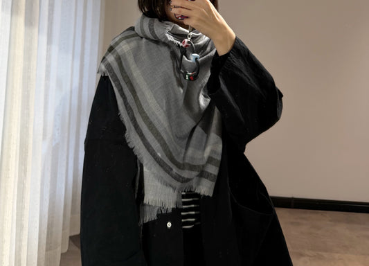 L-Piana-羊絨披肩 90*200cm