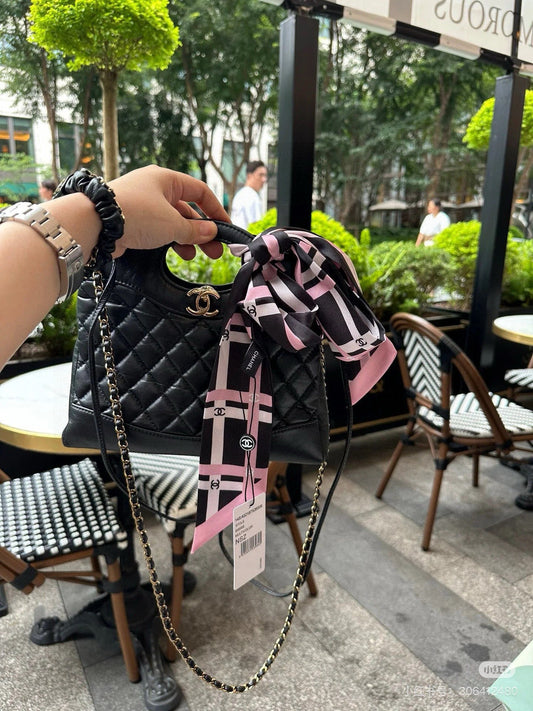 小香家-雙面Twilly 斜紋真絲光 6*120cm