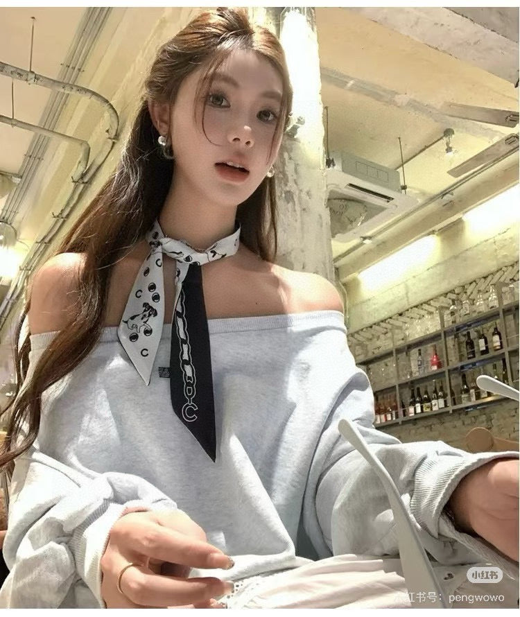 小香家-Twilly小絲巾 1 20*6cm斜紋真絲