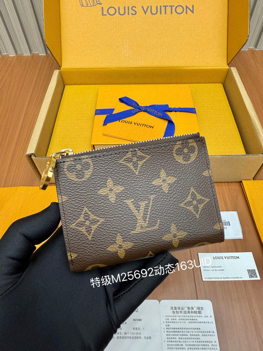 路L家-M25692 全鋼錢夾-桃色