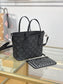 路L家-M15210 NEVERFULL INSIDE OUT BB手袋-黑花