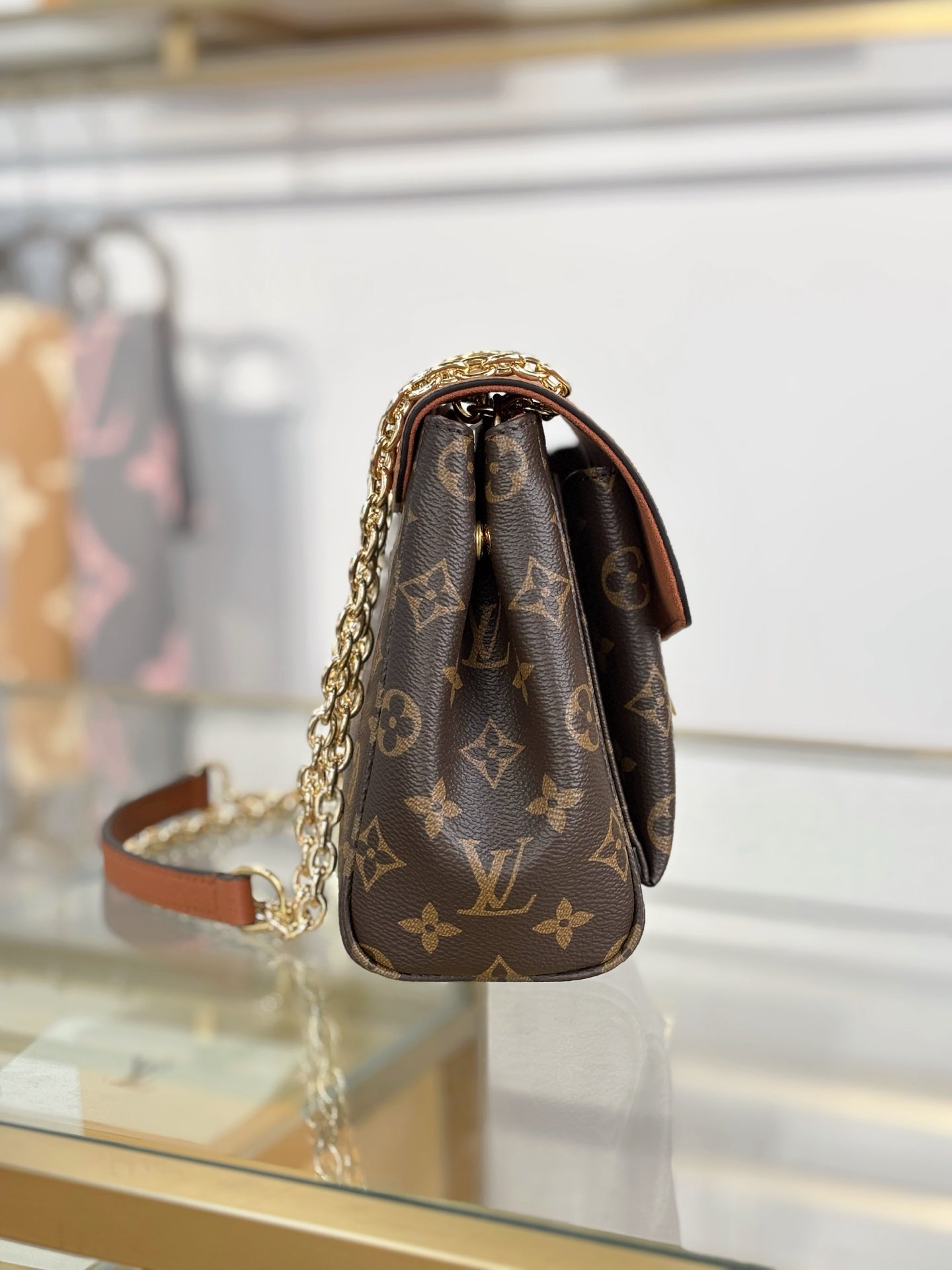 路L家-M27065 Saint Germain手袋-棕色