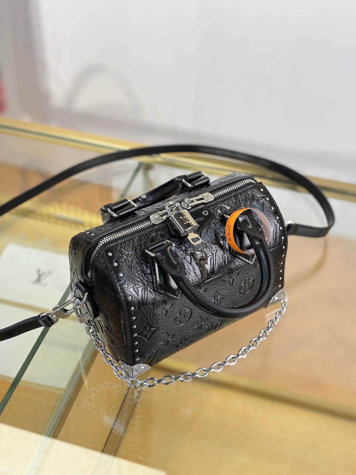 路L家-M27921 SPEEDY TRUNK 20 手袋-黑色