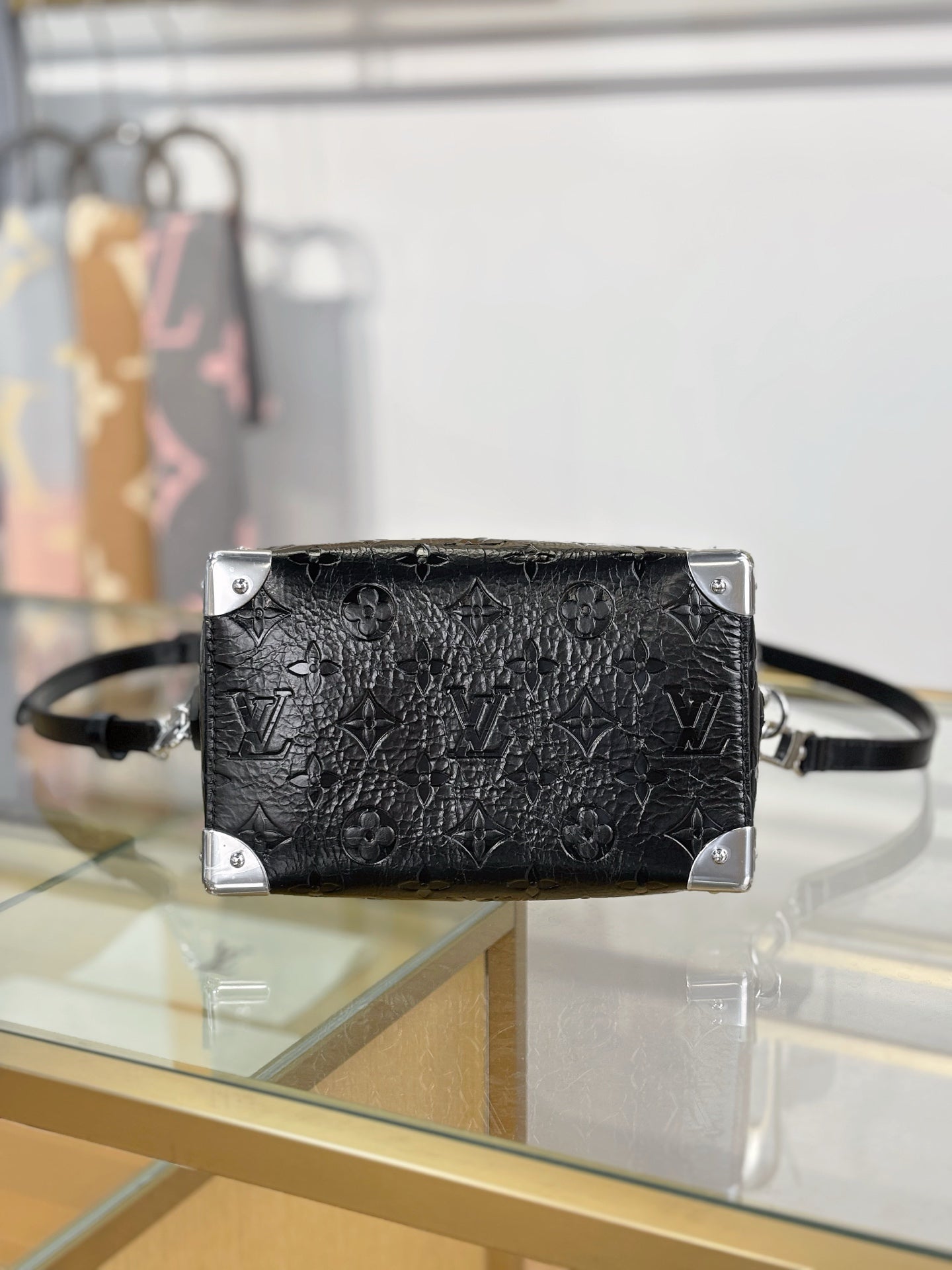 路L家-M27921 SPEEDY TRUNK 20 手袋-黑色