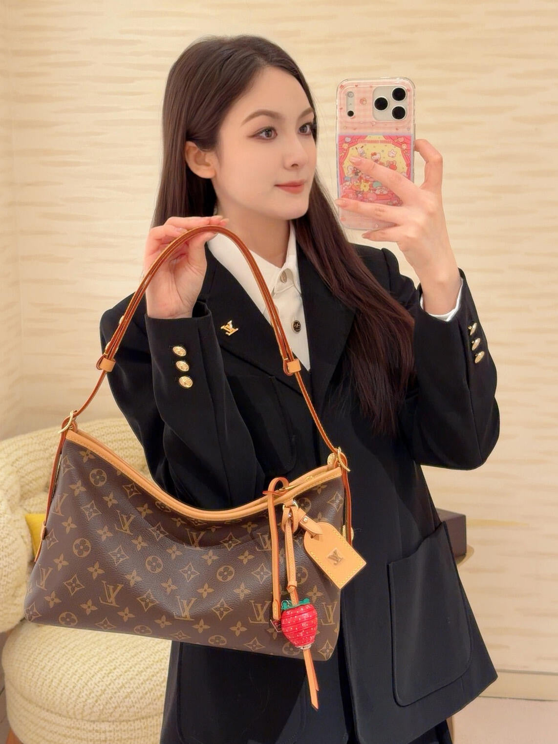 路L家-M28101 CARRYALL EAST WEST 手袋 老花