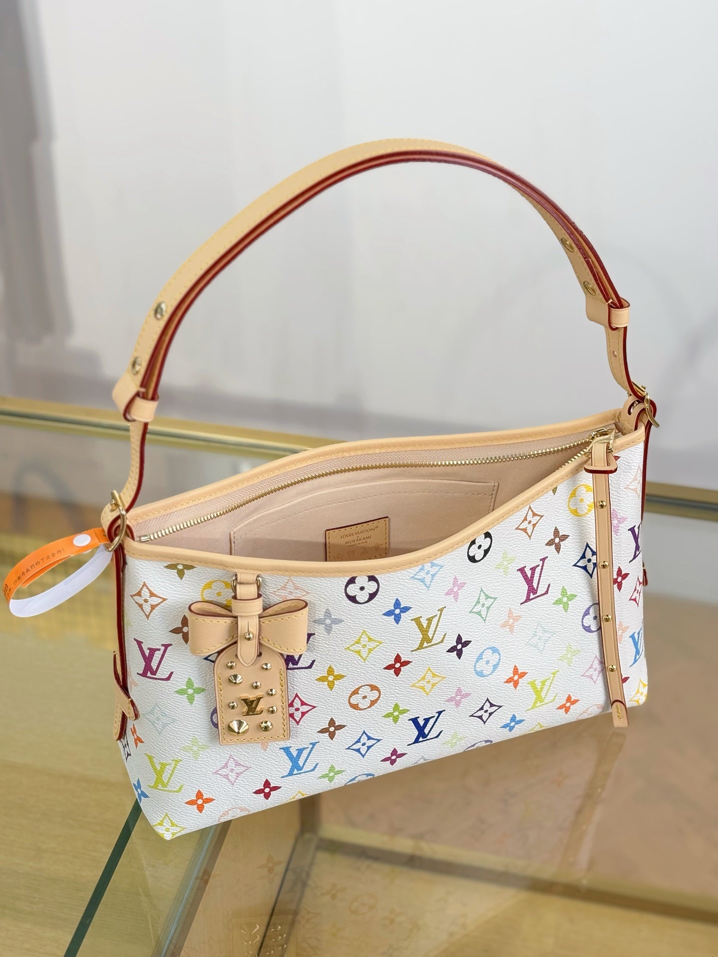 路L家-M27578 TM CARRYALL EAST WEST 手袋 白彩