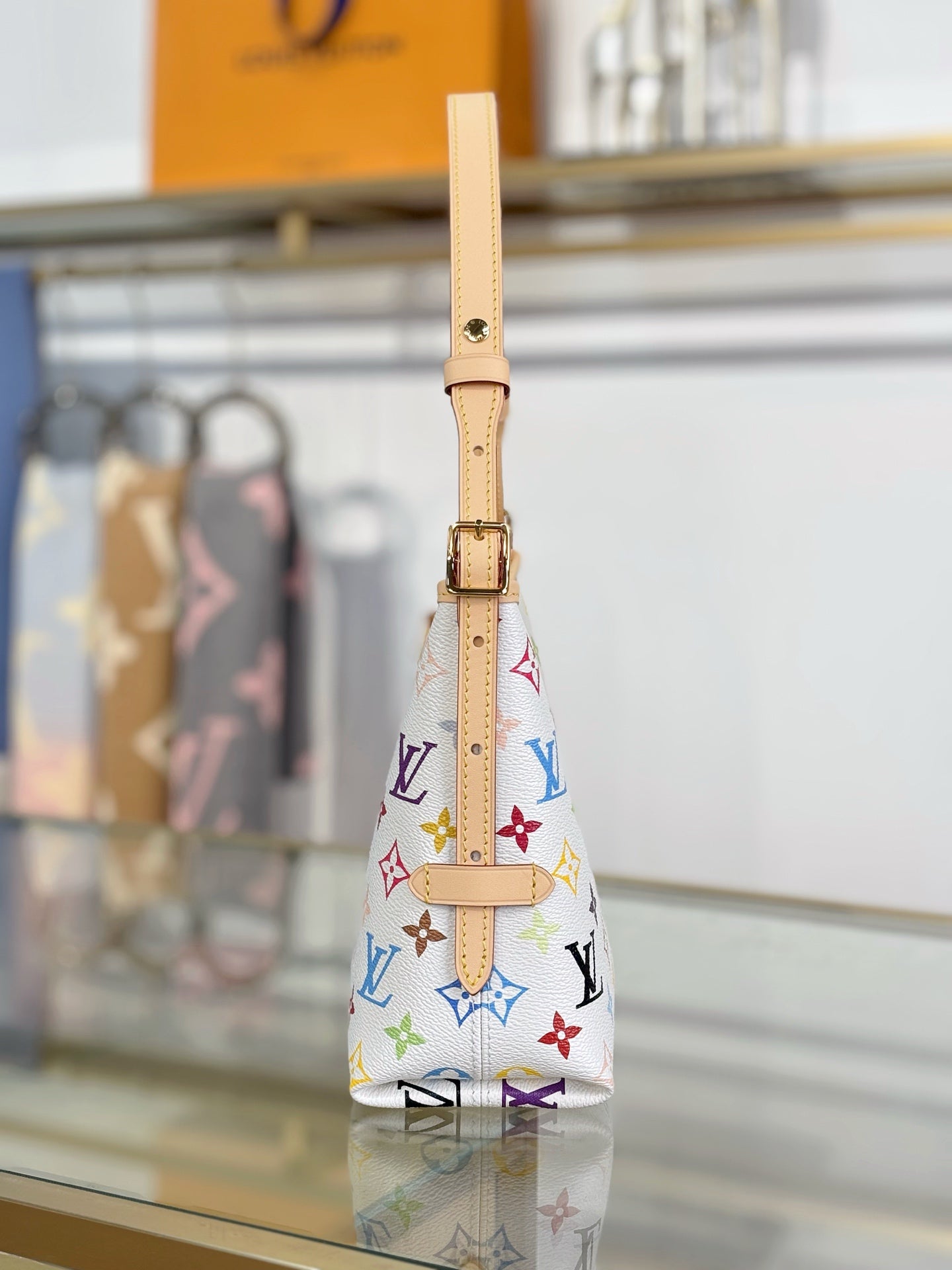路L家-M27578 TM CARRYALL EAST WEST 手袋 白彩