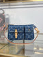 路L家-M27602 POCHETTE ACCESSOIRE CARGO 手袋 牛仔藍色