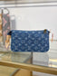路L家-M27602 POCHETTE ACCESSOIRE CARGO 手袋 牛仔藍色