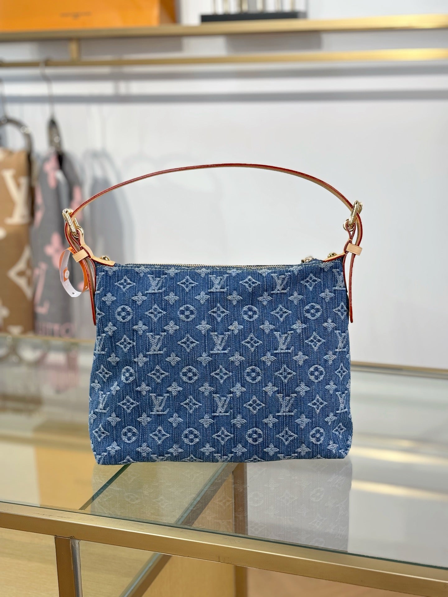 路L家-M27329 BAGGY 手袋 牛仔藍