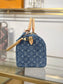 路L家-M14430 SPEEDY BANDOULIÈRE 30 手袋 牛仔藍