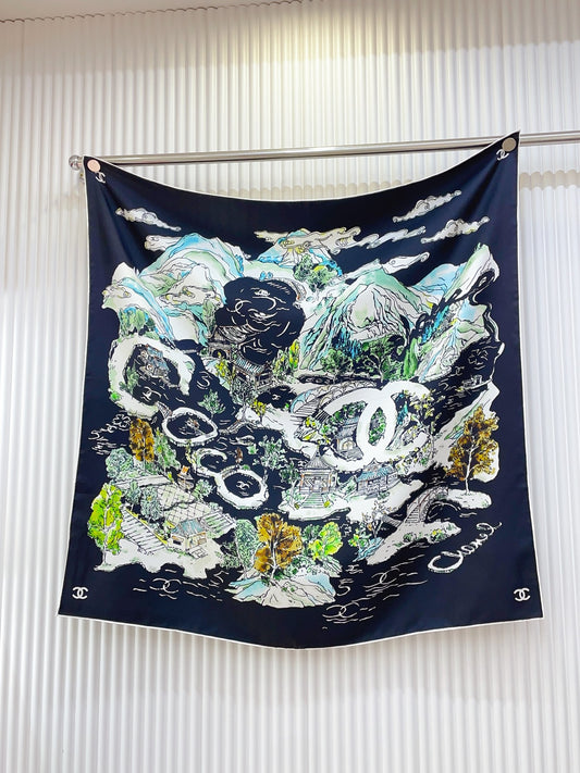 小香家-18姆米雙面同色 90x90cm 100%斜紋真絲