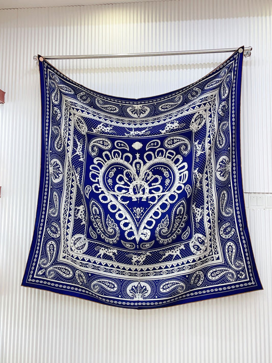 小愛款-雙面同色絲毛 140cm*140cm 羊絨方巾