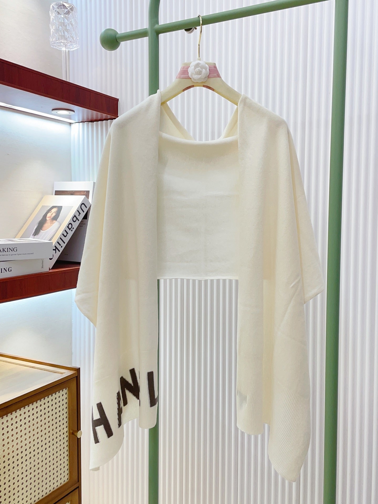 小香家- 羊絨針織長巾 80*45cm