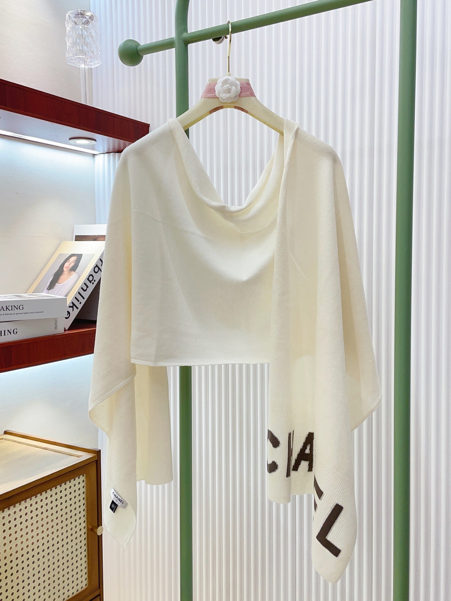 小香家- 羊絨針織長巾 80*45cm
