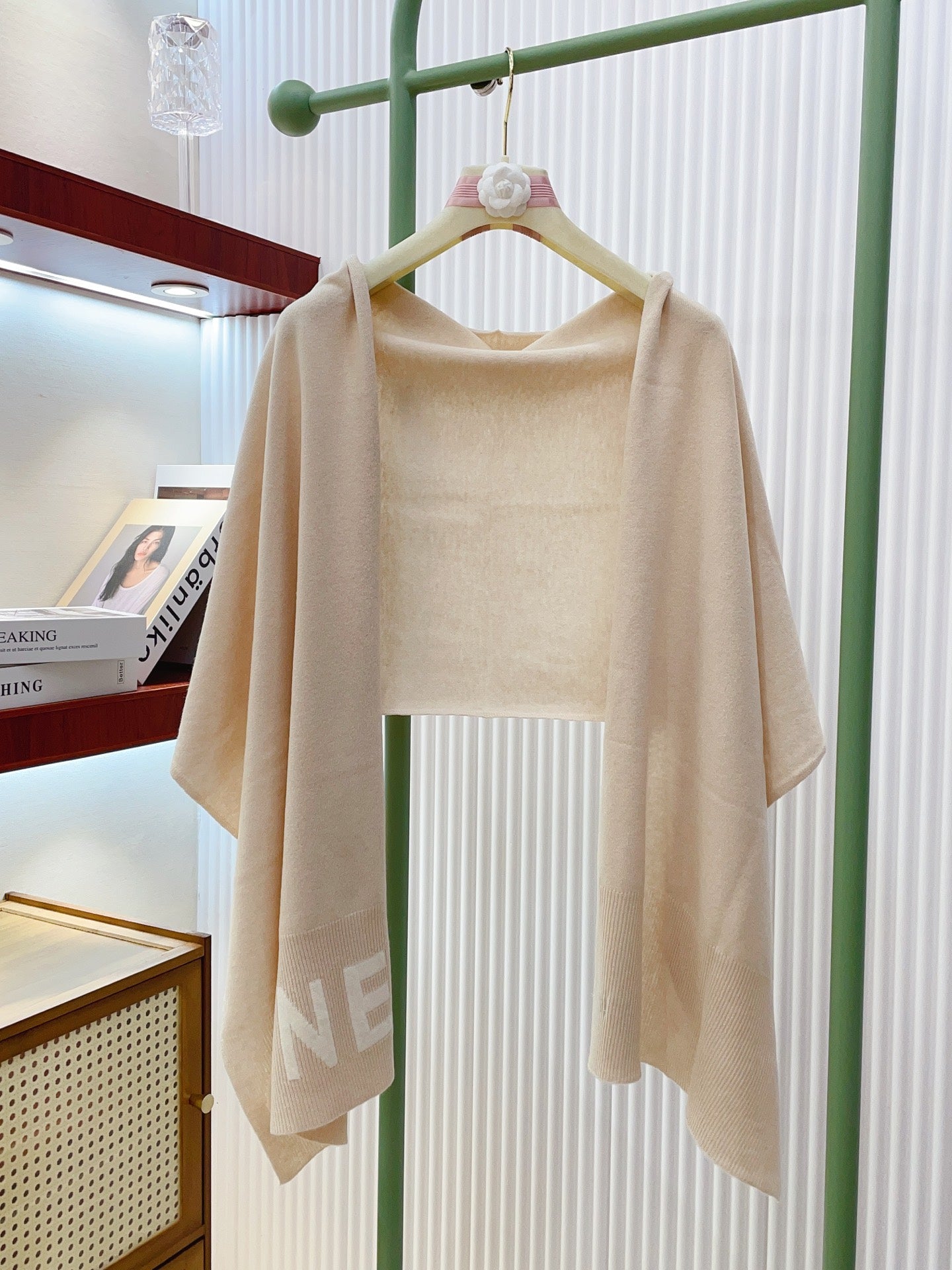 小香家- 羊絨針織長巾 80*45cm