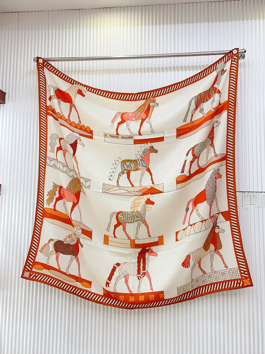 小愛款-雙面同色絲毛 140cm*140cm 70%羊絨+30%真絲