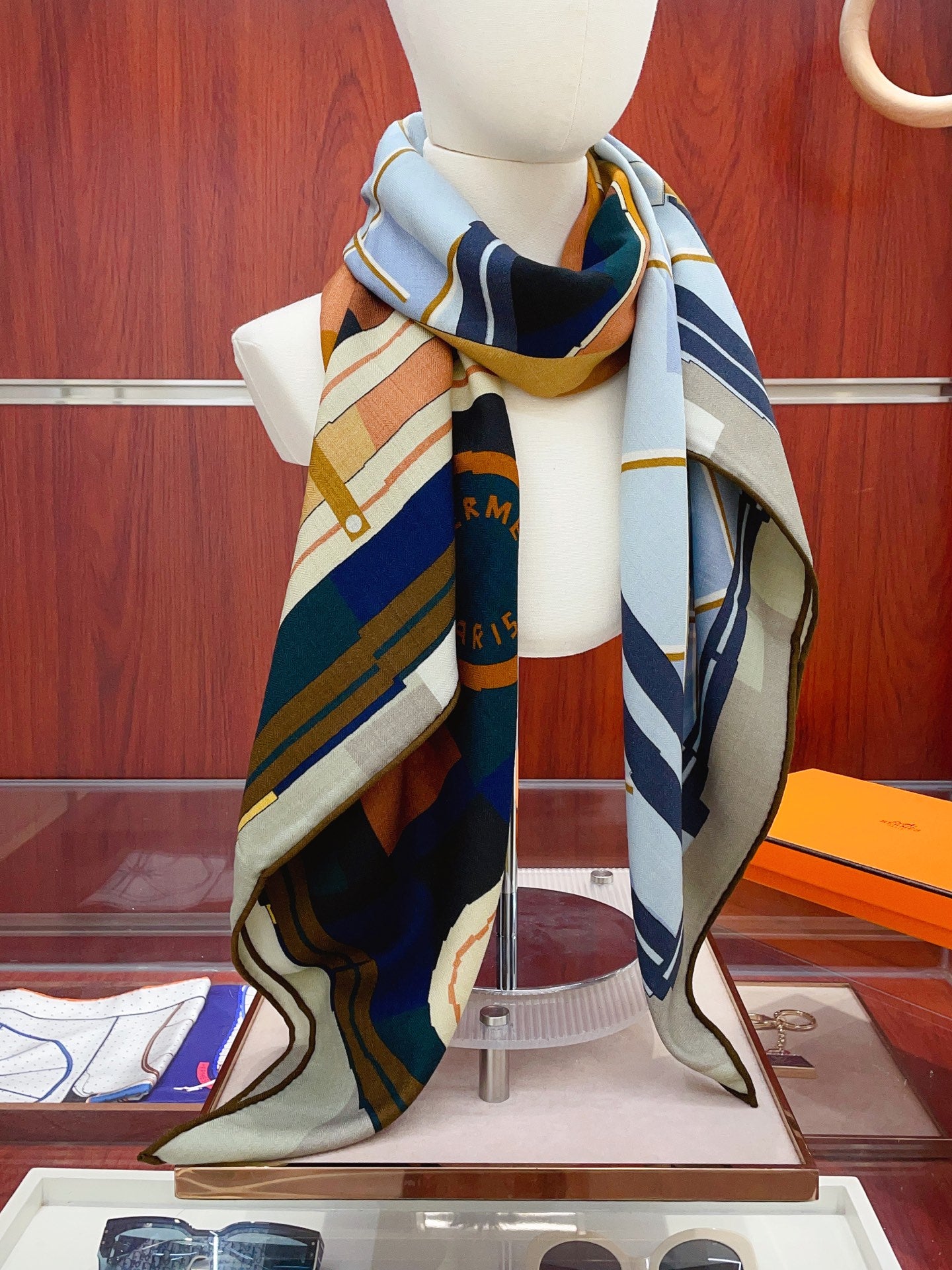 小愛款-雙面同色絲毛 140cm*140cm 羊絨方巾
