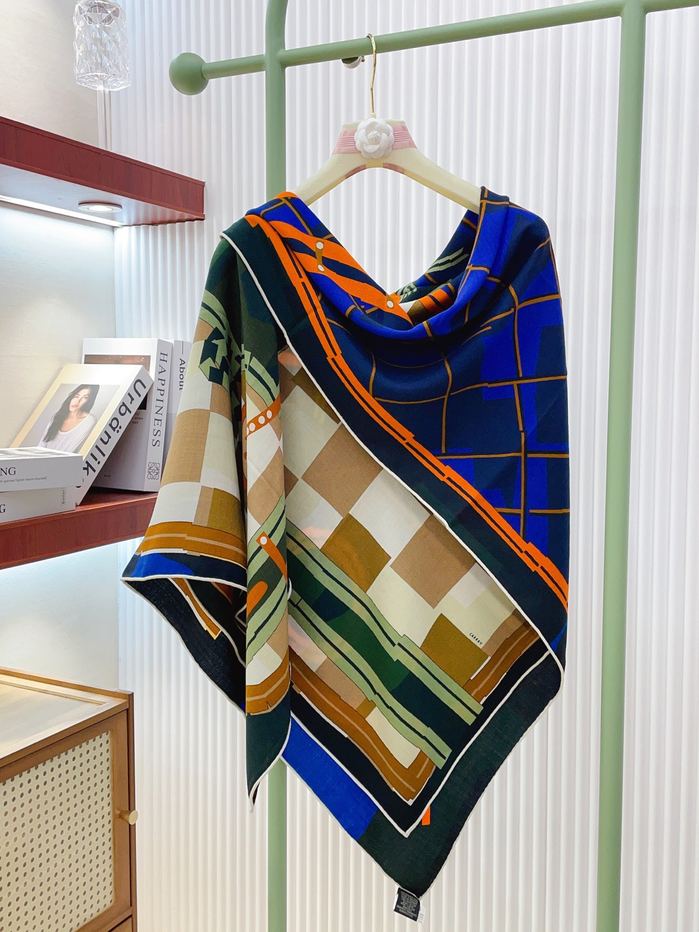 小愛款-雙面同色絲毛 140cm*140cm 羊絨方巾