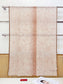 L-Piana-花朵條邊長巾 200*100cm  純格紋羊絨