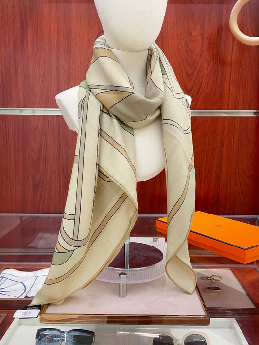 小愛款-Thalassa 羊絨方巾 140cm*140cm