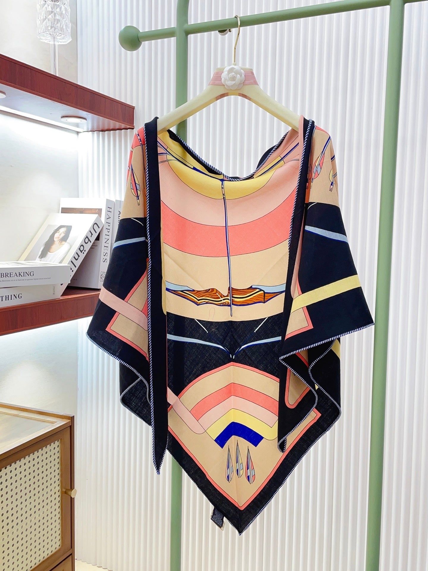 小愛款- 加厚絲毛款雙面同色 94*188 三角巾