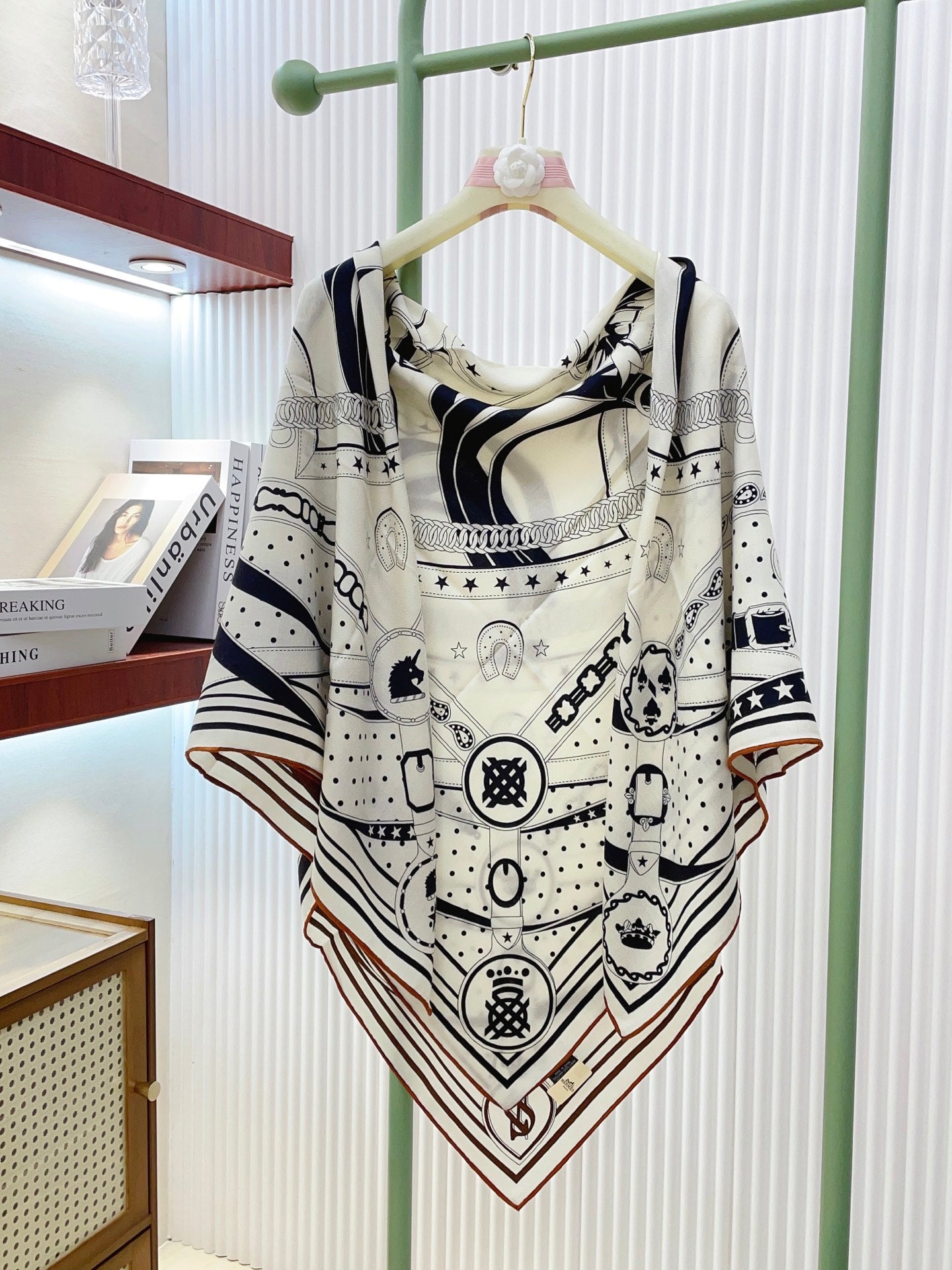小愛款-雙面異色絲毛 140cm*140cm 羊絨方巾